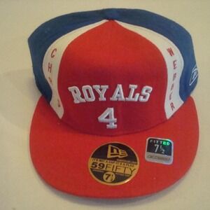 CINCINNATi ROYALS 7 1/2 REEBOK HAT CAP VINTAGE 00S Y2K Z1